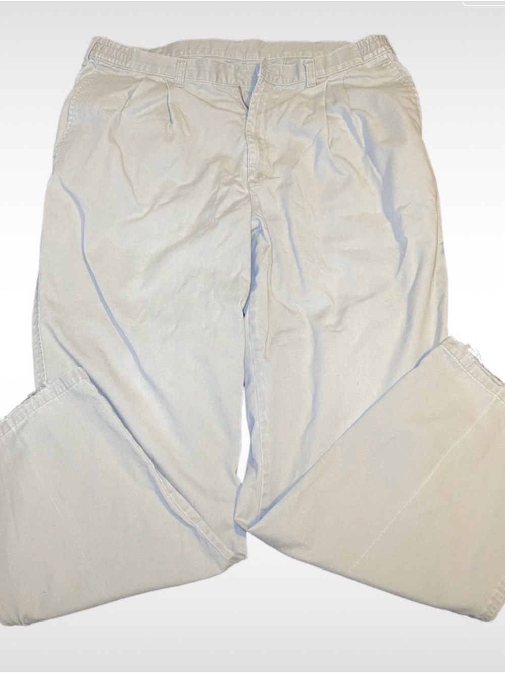 Savane Light Beige Straight-Leg Chinos